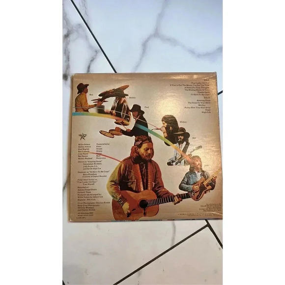 Willie Nelson The Sound In Your Mind 1976 CBS KC34092 Stereo Vinyl - Picture 3 of 9